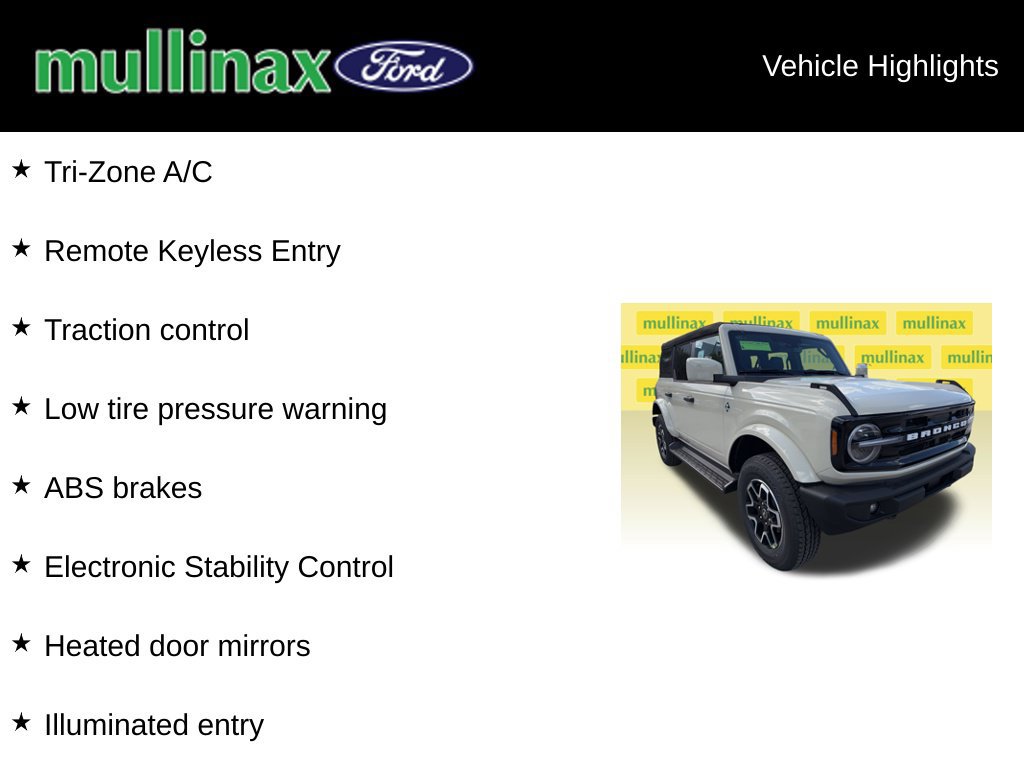 New 2026 Ford Bronco Outer Banks AWD/4WD image 15
