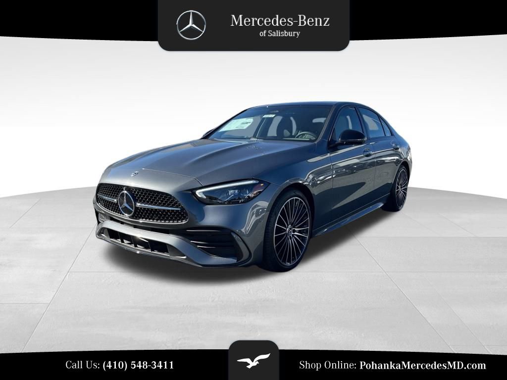 New 2025 Mercedes-Benz C 300 4MATIC Sedan