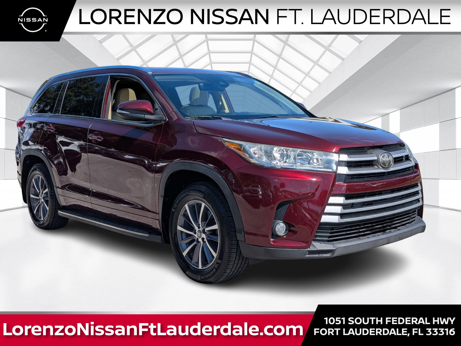 Used 2018 Toyota Highlander XLE image 1