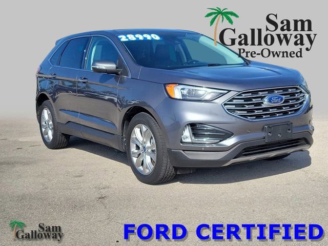 Certified 2022 Ford Edge Titanium AWD/4WD image 1