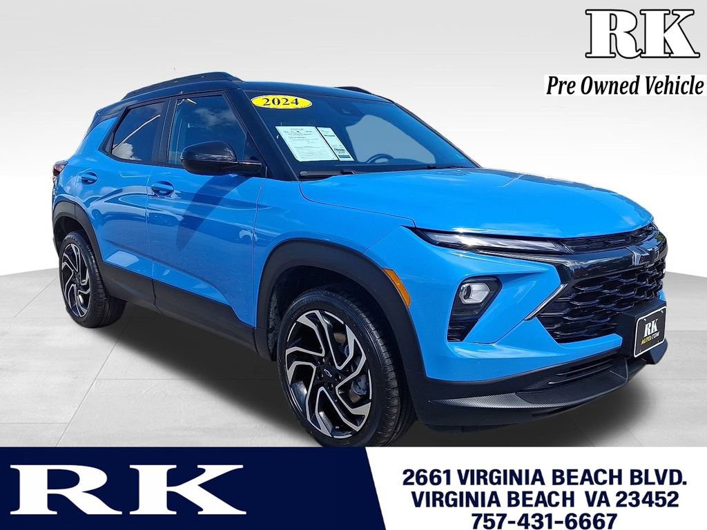 Certified 2024 Chevrolet TrailBlazer RS w/ Driver Confidence Package