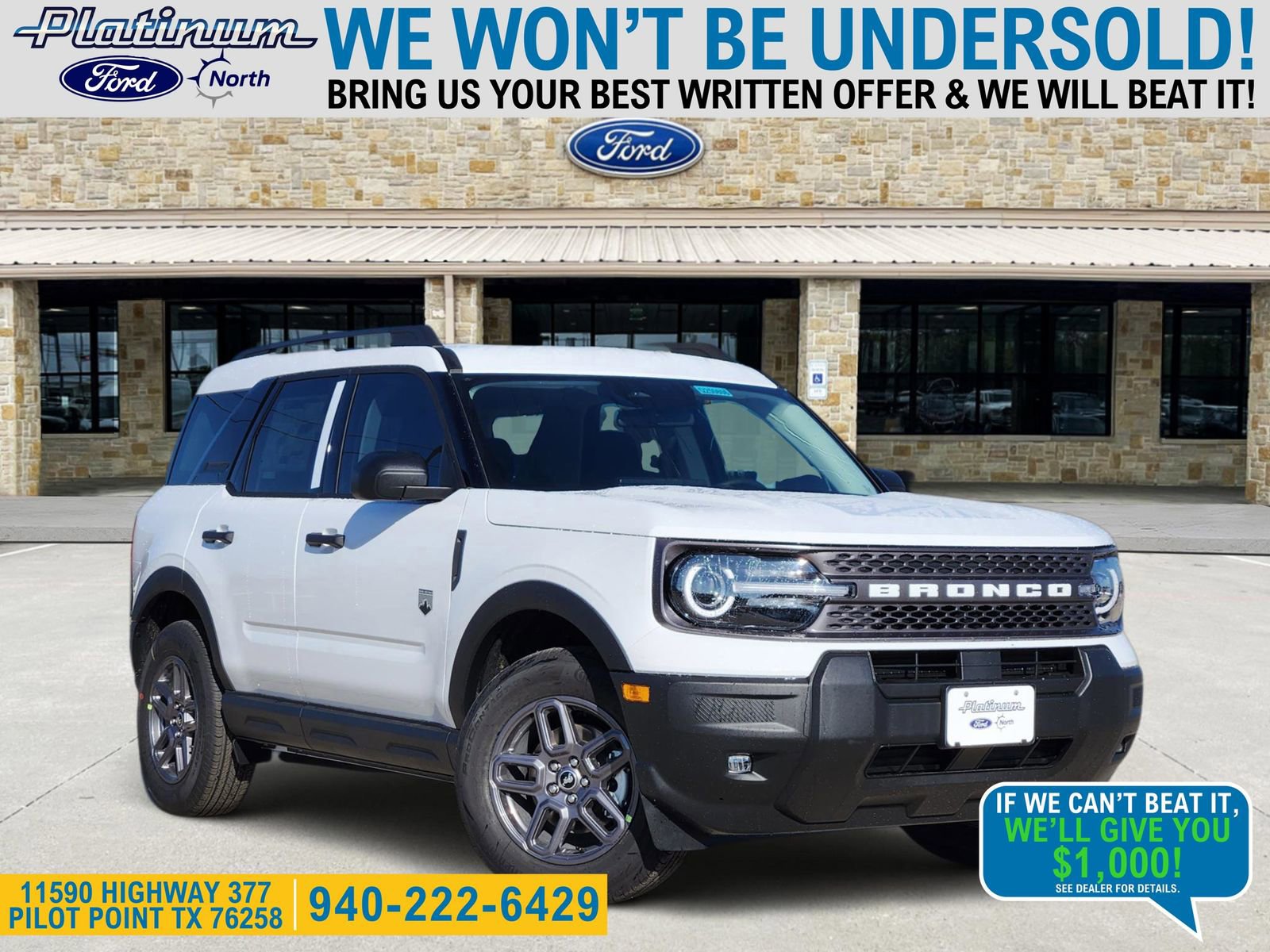 New 2025 Ford Bronco Sport Big Bend w/ Convenience Package