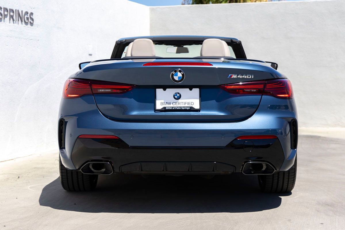 Certified 2025 BMW M440i Convertible w/ Premium Package RWD image 8
