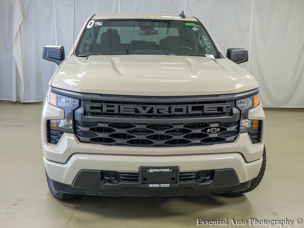 New 2026 Chevrolet Silverado 1500 Custom w/ Turbomax Blackout Package AWD/4WD image 5