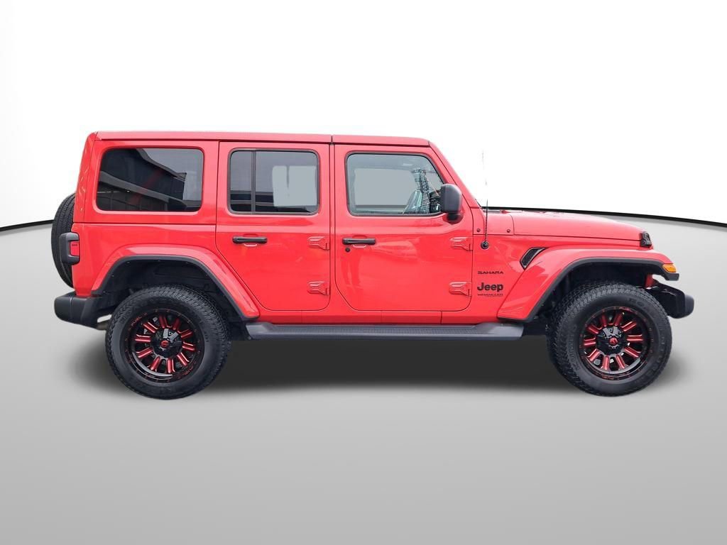 Used 2021 Jeep Wrangler Unlimited Sahara w/ Uconnect 4C Nav & Sound Group image 7