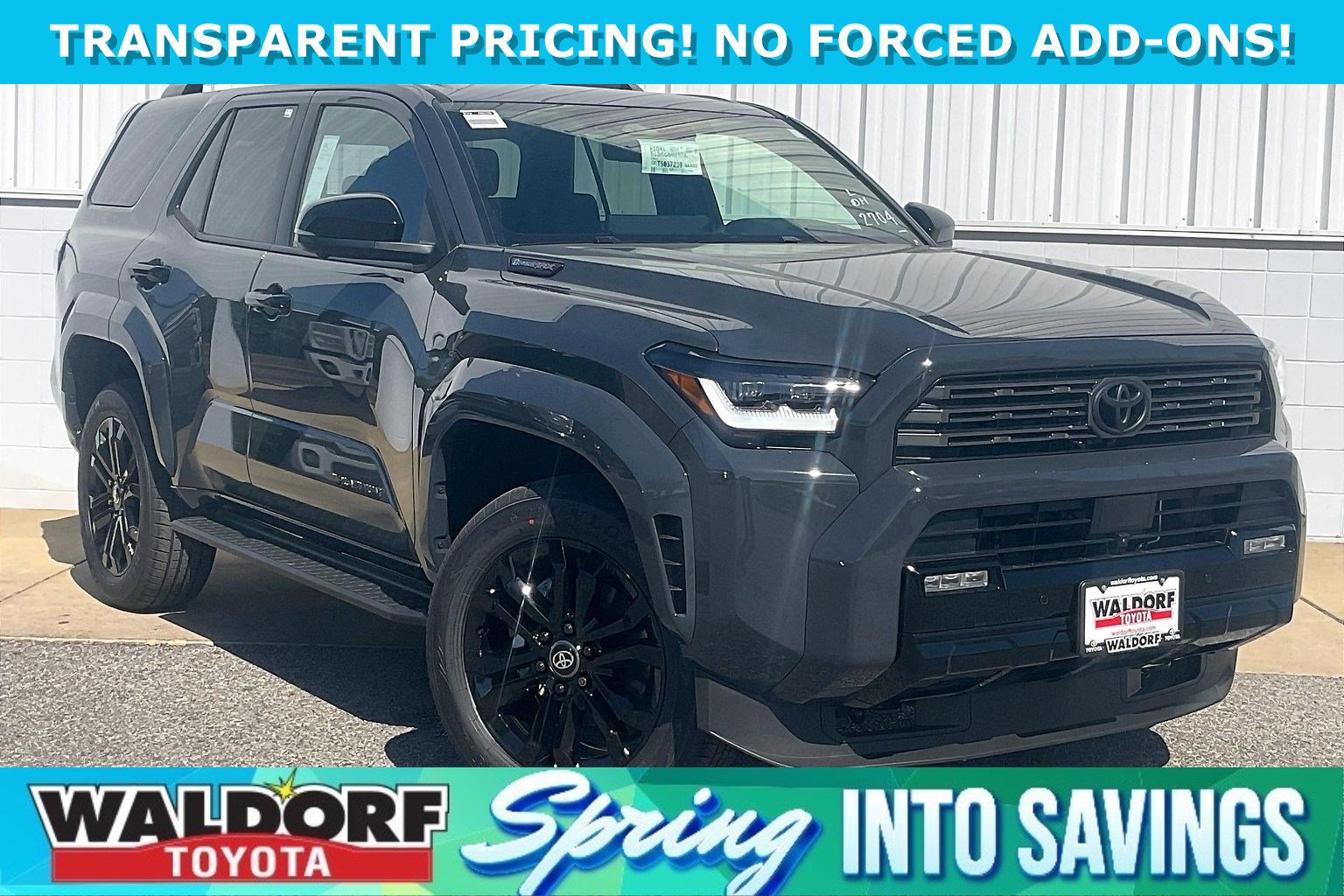 New 2026 Toyota 4Runner 4WD