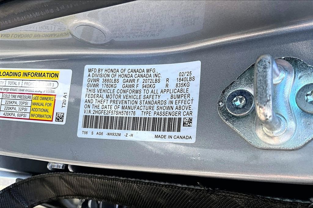 Used 2025 Honda Civic Sport image 14