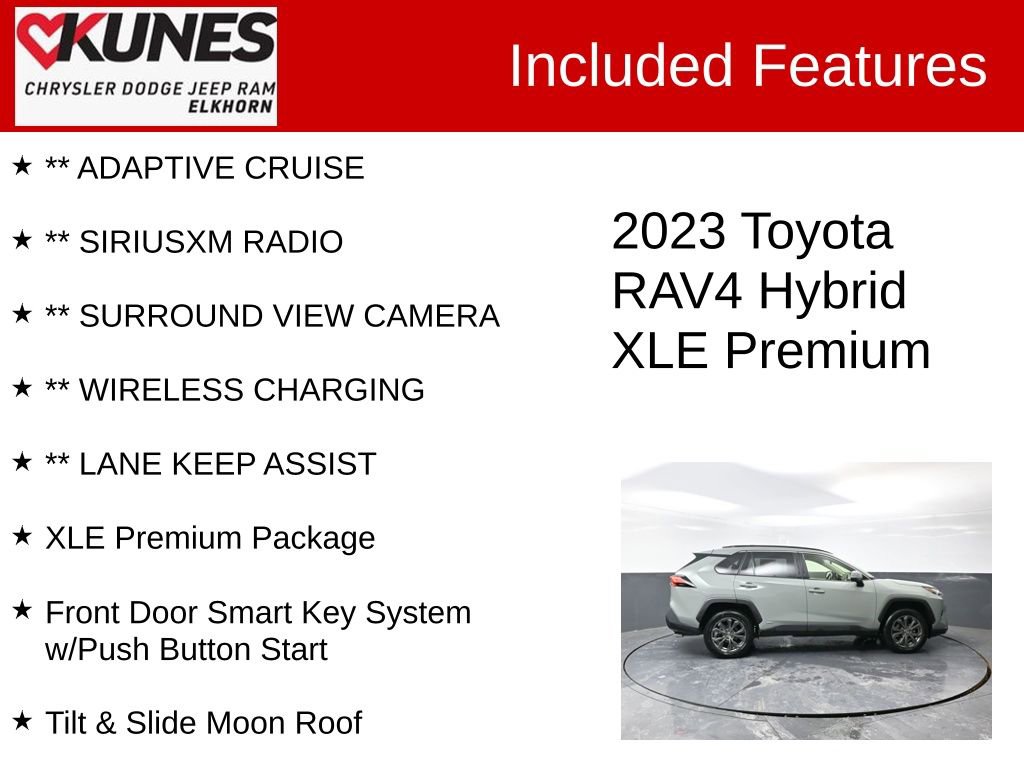 Used 2023 Toyota RAV4 XLE Premium image 4