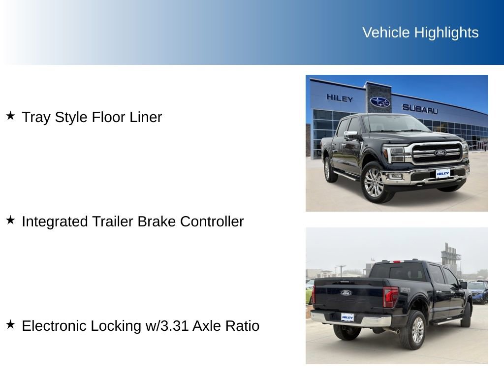 Used 2024 Ford F150 Lariat w/ FX4 Off-Road Package image 10