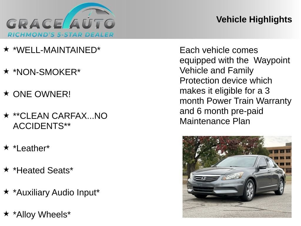 Used 2012 Honda Accord SE image 2