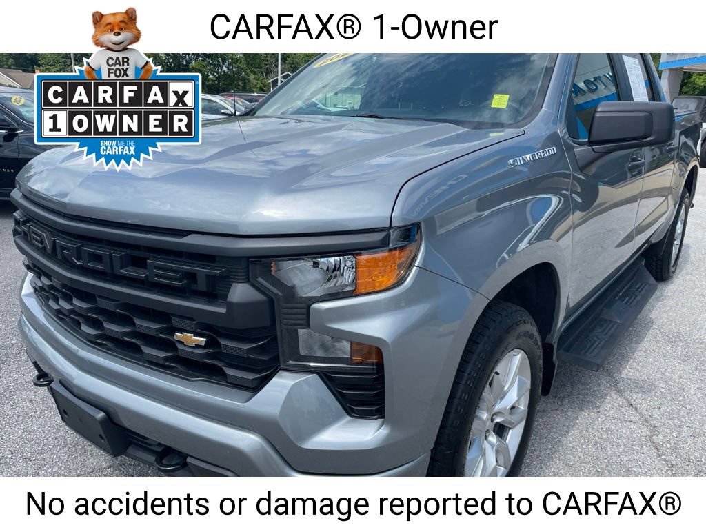 Used 2024 Chevrolet Silverado 1500 Custom AWD/4WD image 3