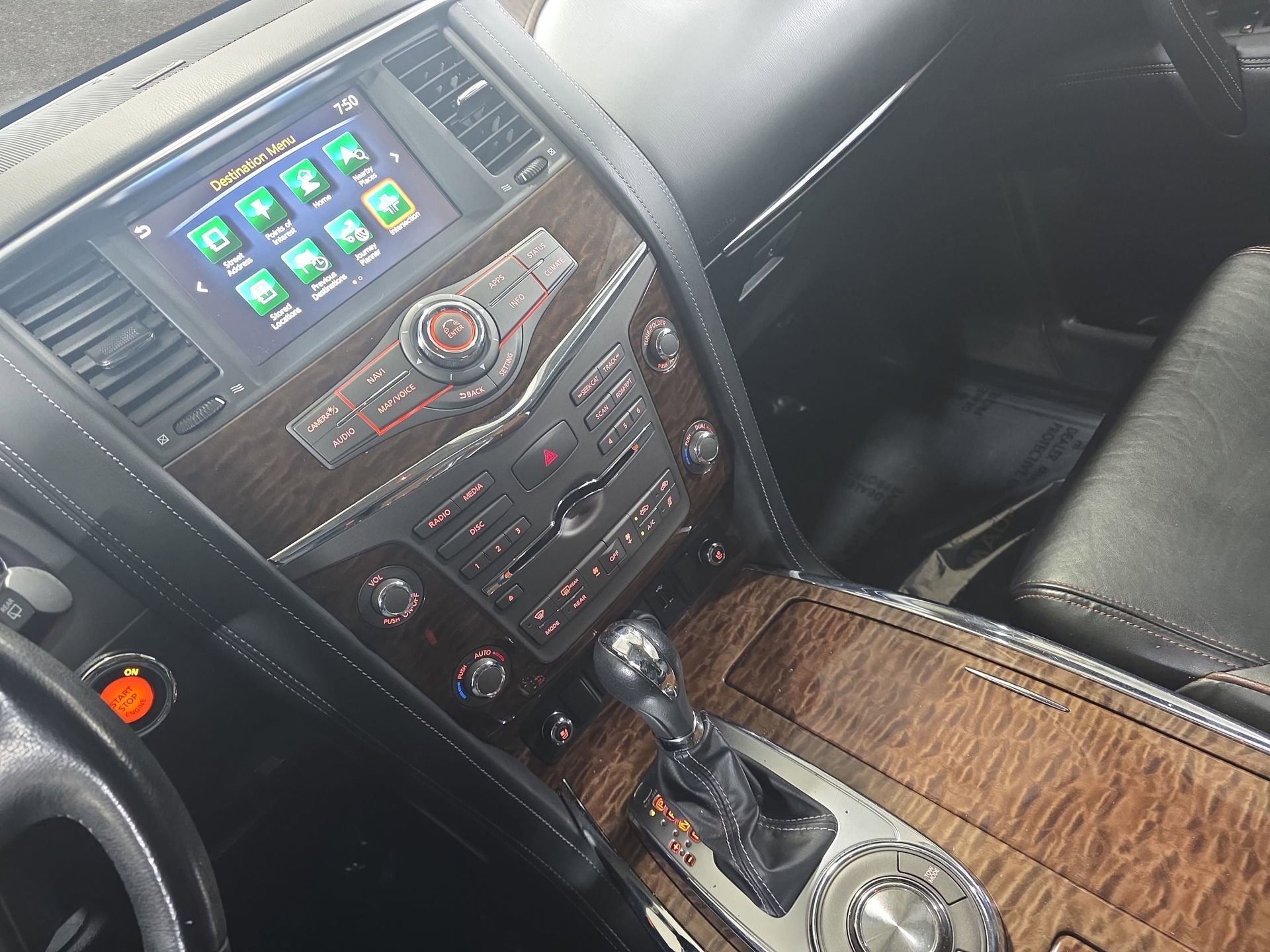 Used 2020 Nissan Armada Platinum w/ Captain's Chairs Package image 25