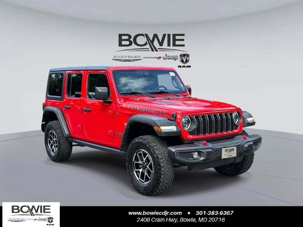 Used 2024 Jeep Wrangler Unlimited Rubicon AWD/4WD image 1