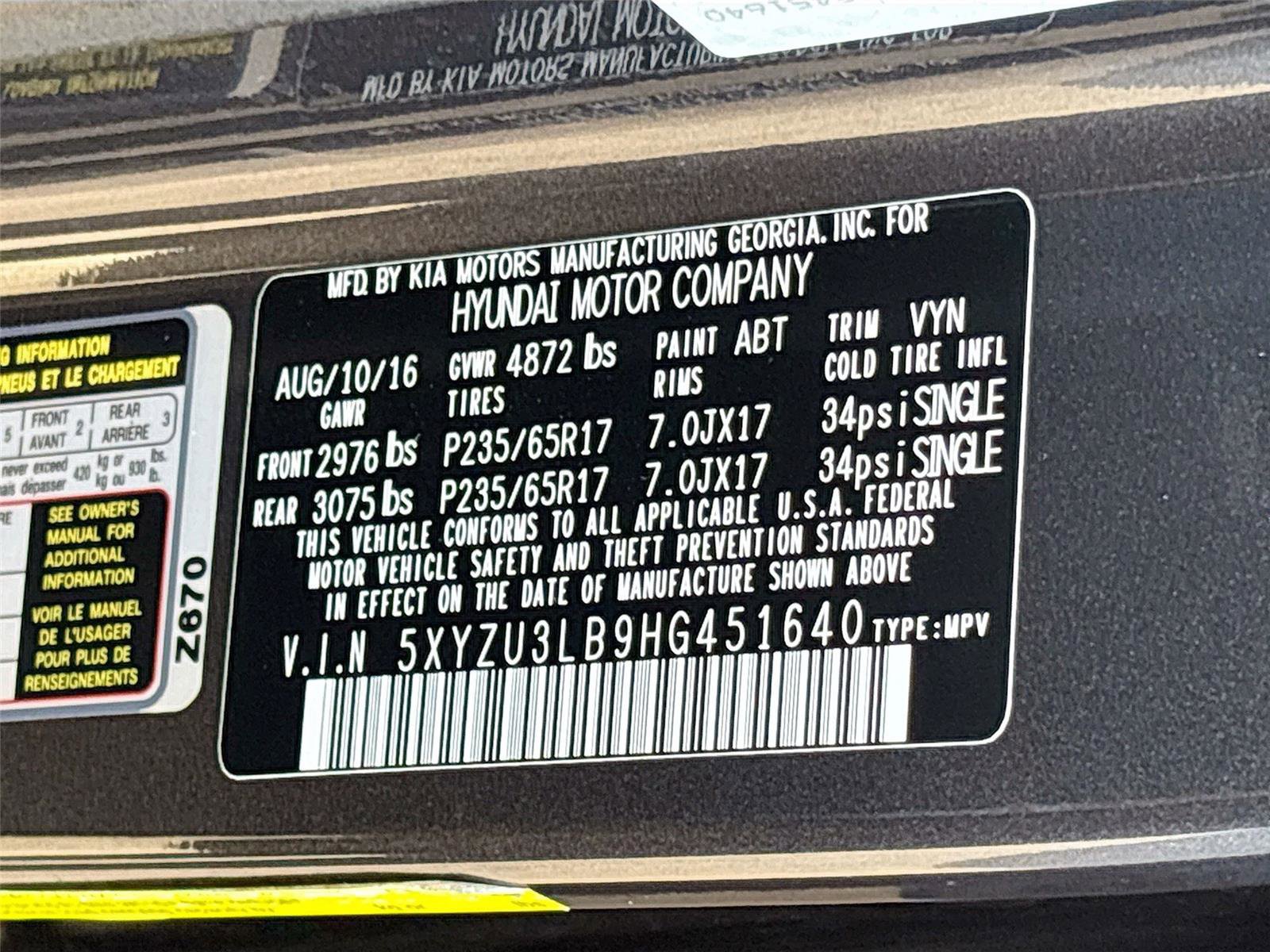 Used 2017 Hyundai Santa Fe Sport image 31