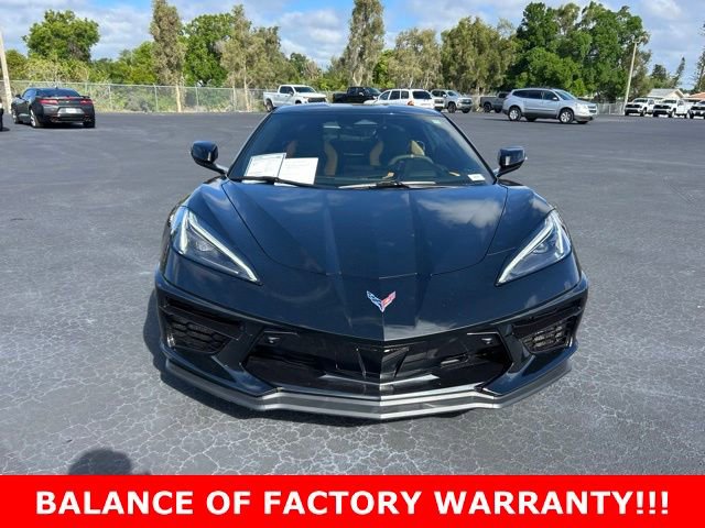 Used 2024 Chevrolet Corvette Stingray Preferred Cpe w/ Chrome Exterior Badge Package image 2