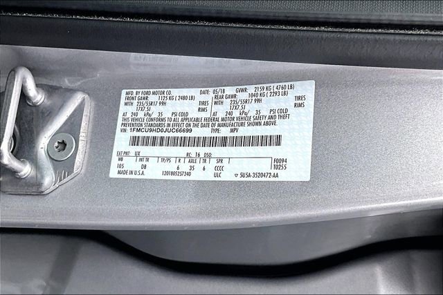Used 2018 Ford Escape SEL image 33