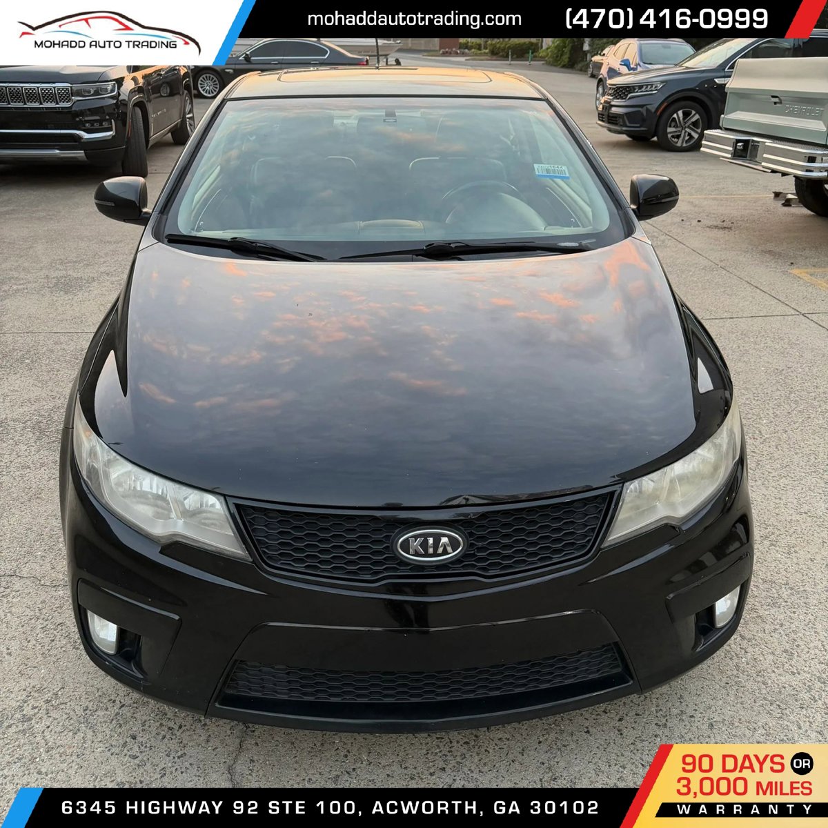Used 2013 Kia Forte Koup SX w/ Leather Pkg FWD image 2