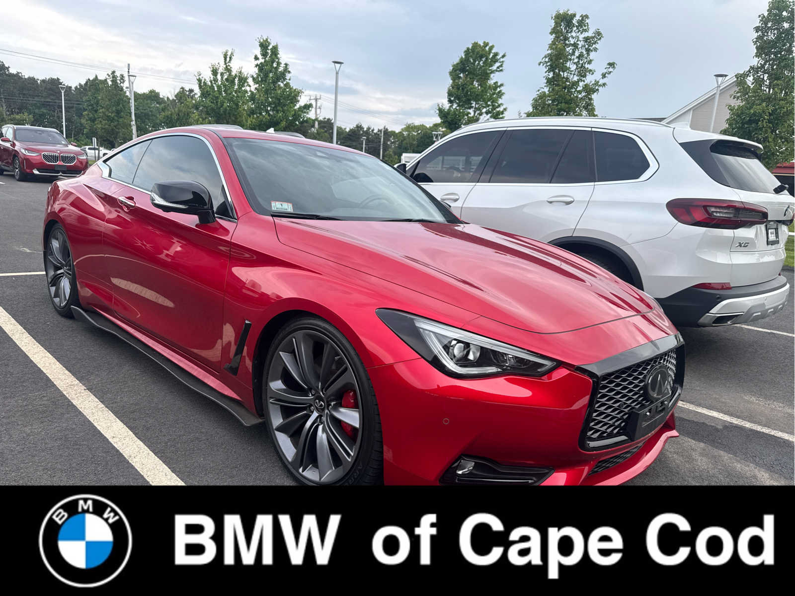 Used 2022 INFINITI Q60 Red Sport 400 w/ Cargo Package