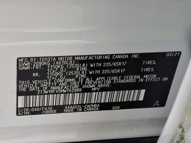 Certified 2021 Toyota RAV4 XLE FWD image 34
