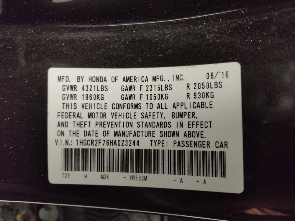 Used 2017 Honda Accord EX image 33