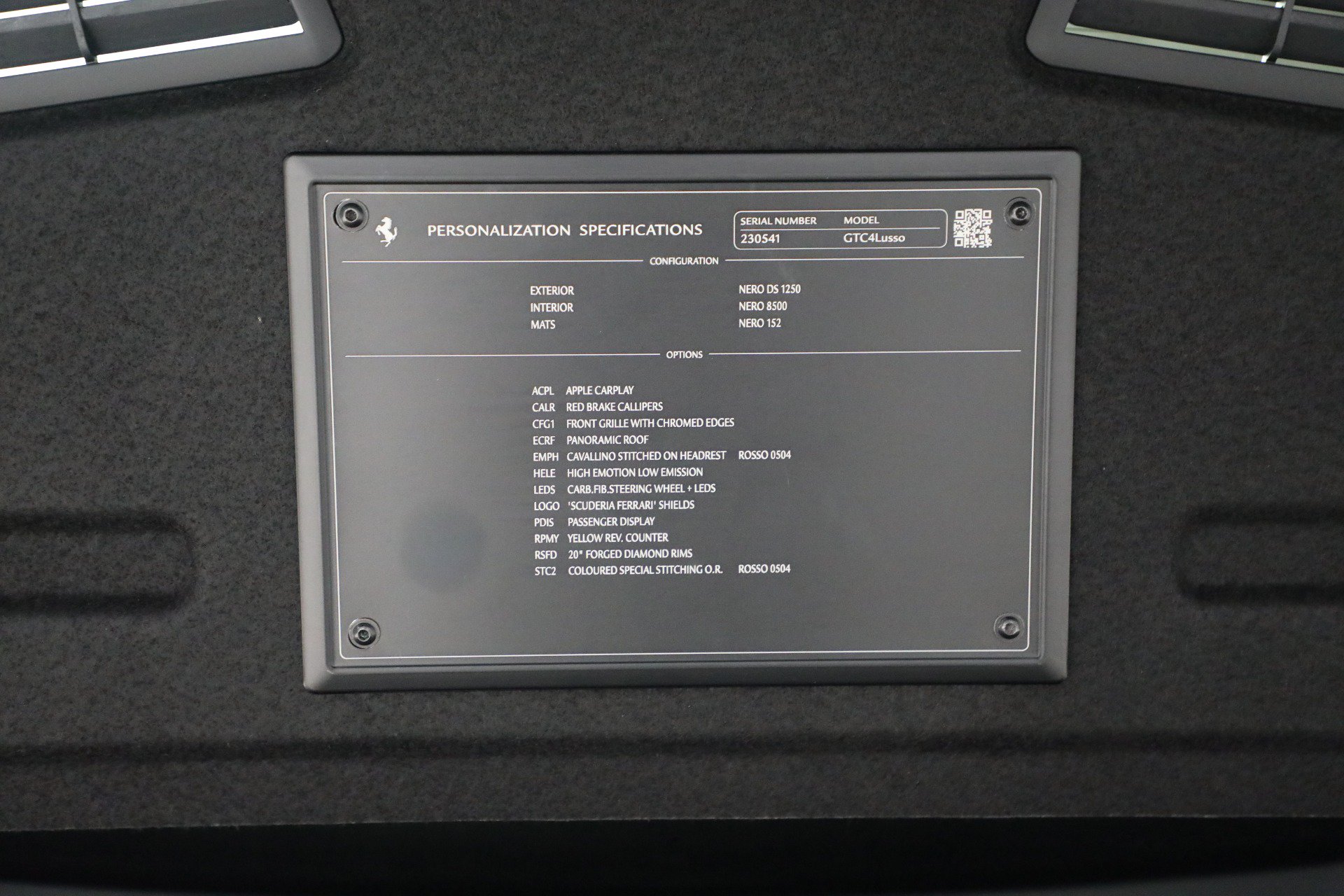 Certified 2018 Ferrari GTC4Lusso AWD/4WD image 30