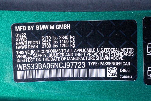 Used 2022 BMW M4 xDrive Competition w/ Executive Package image 34