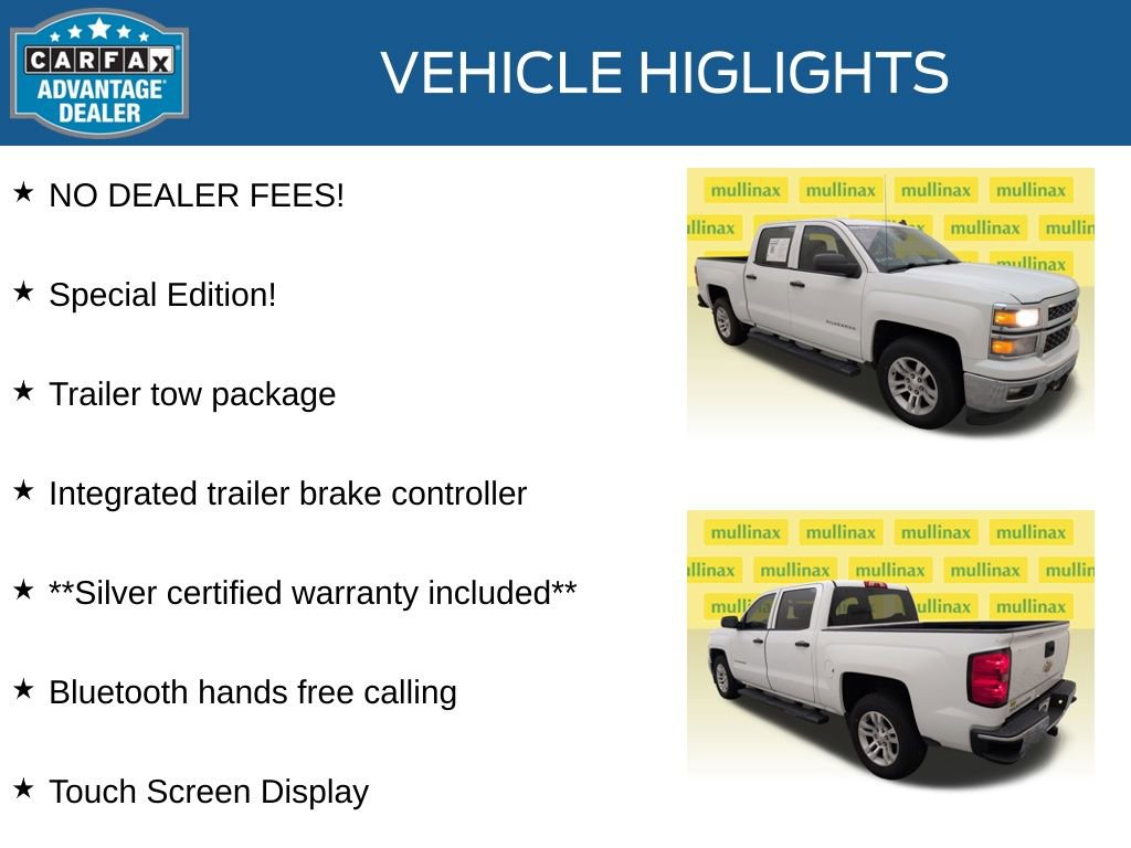 Used 2014 Chevrolet Silverado 1500 LT w/ All Star Edition RWD image 11