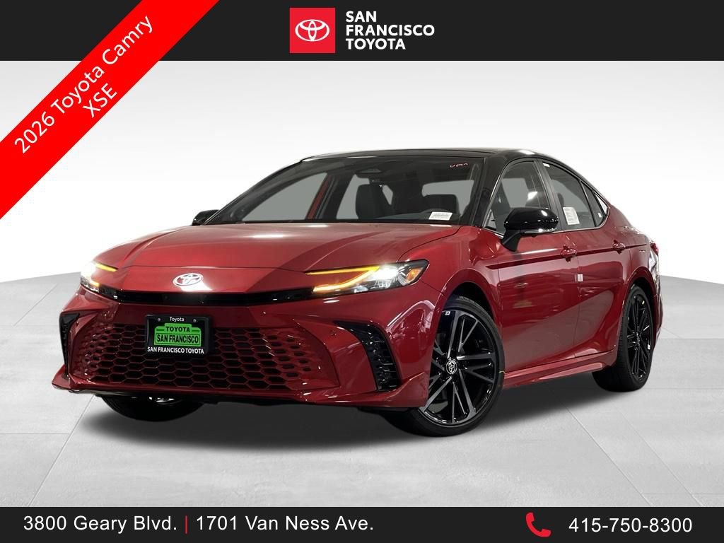 New 2026 Toyota Camry XSE w/ Premium Plus Package