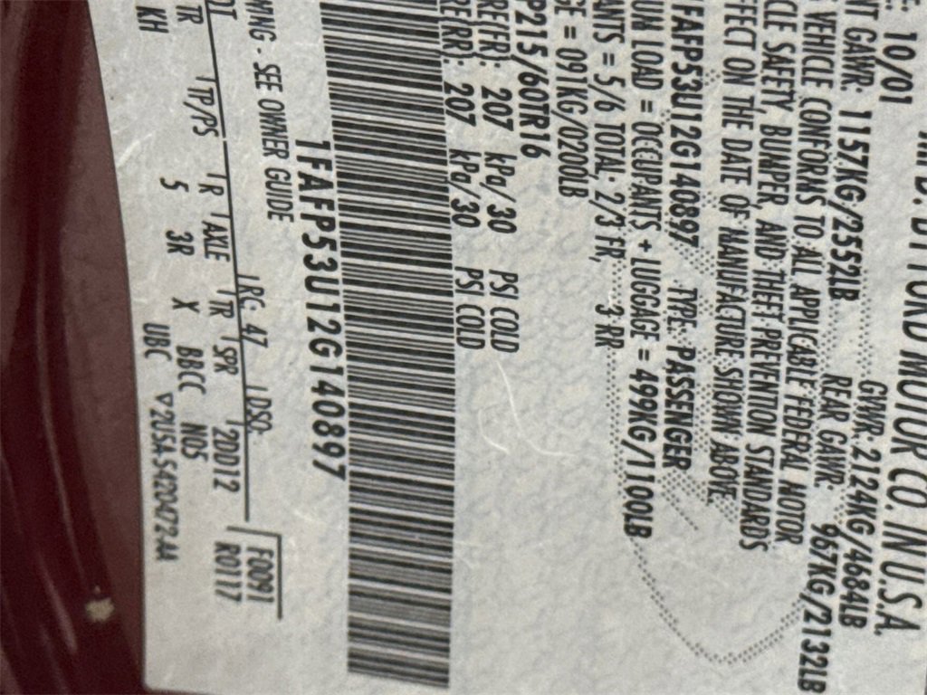 Used 2002 Ford Taurus SE image 26