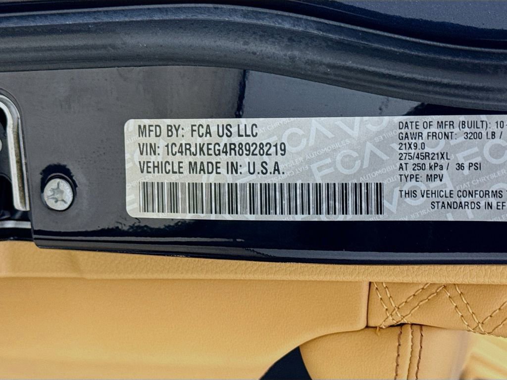 Certified 2024 Jeep Grand Cherokee L Summit AWD/4WD image 31