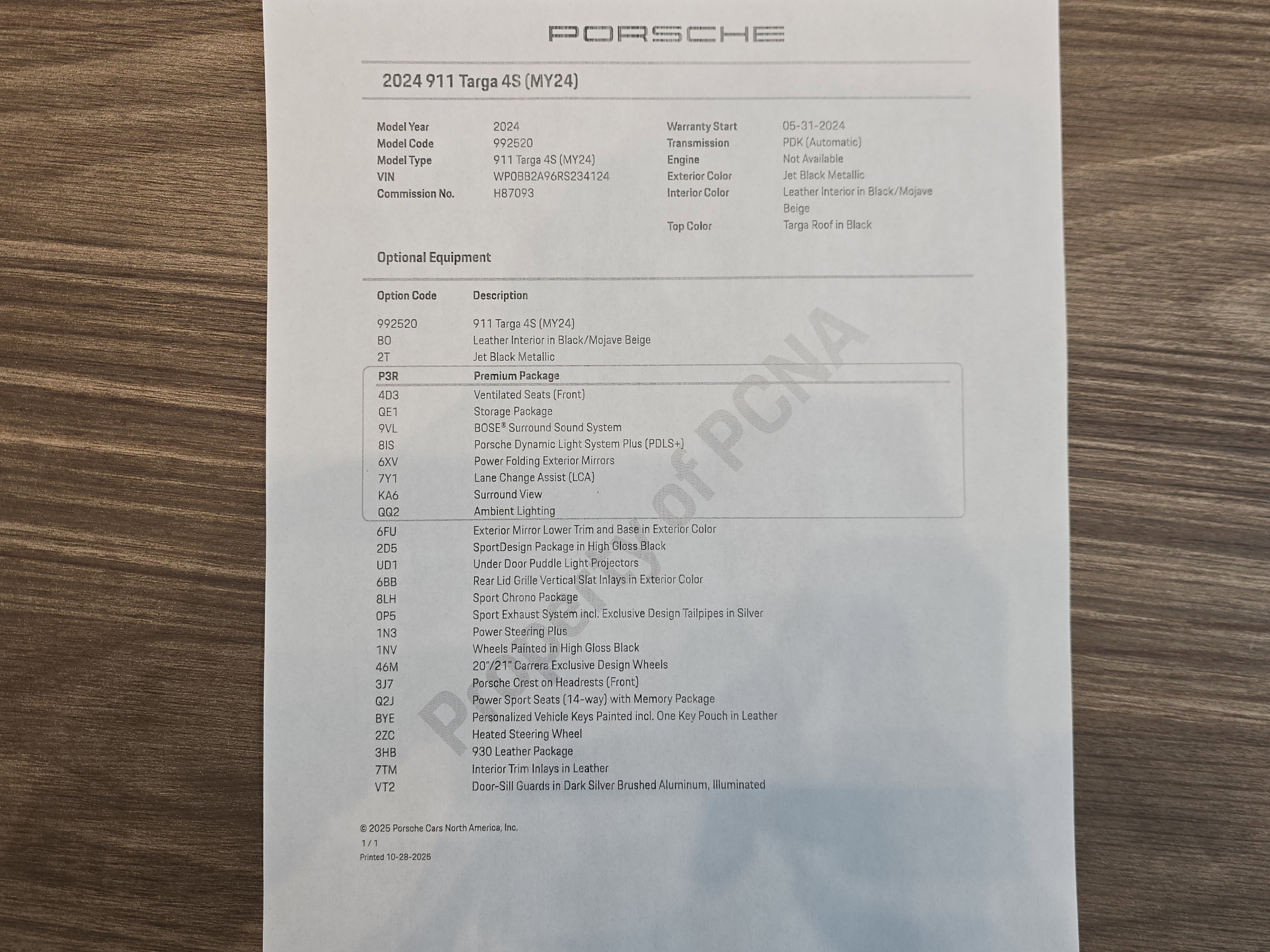 Certified 2024 Porsche 911 Targa 4S image 28