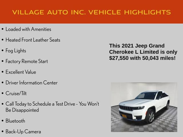 Used 2021 Jeep Grand Cherokee L Limited image 21