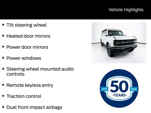 Used 2023 Ford Bronco Outer Banks AWD/4WD image 16