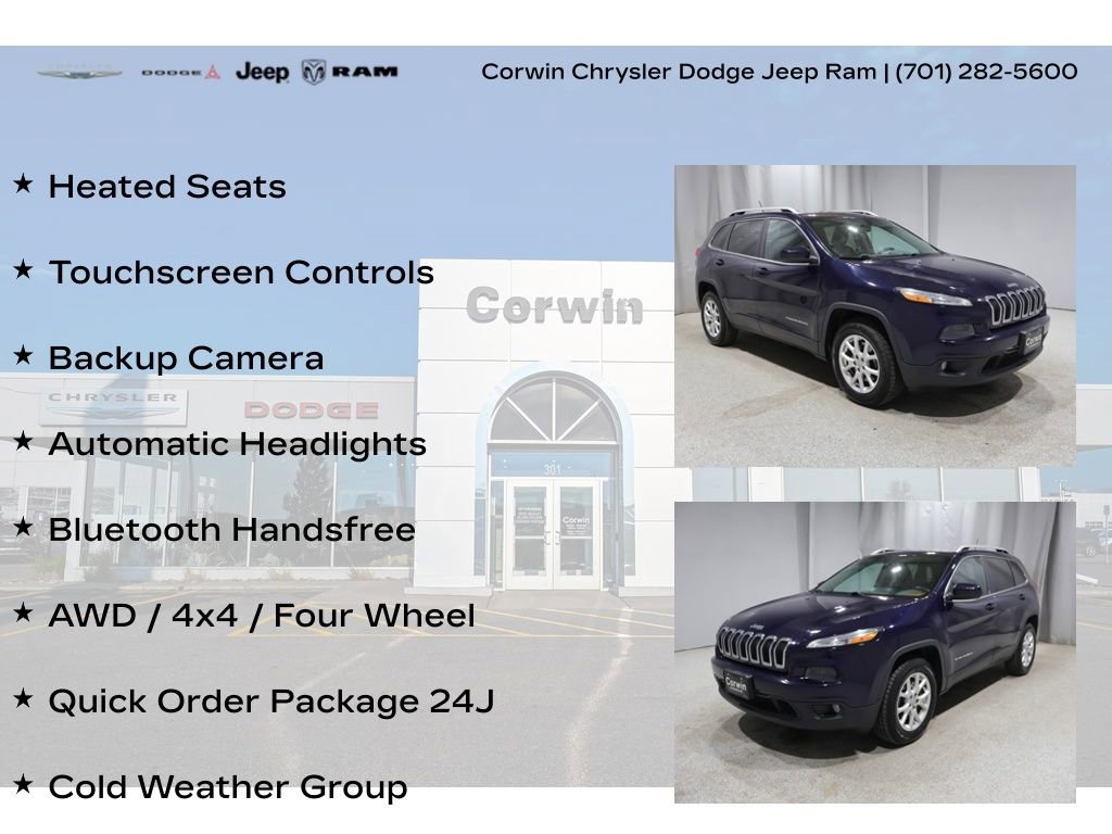 Used 2014 Jeep Cherokee Latitude w/ Comfort/Convenience Group AWD/4WD image 8