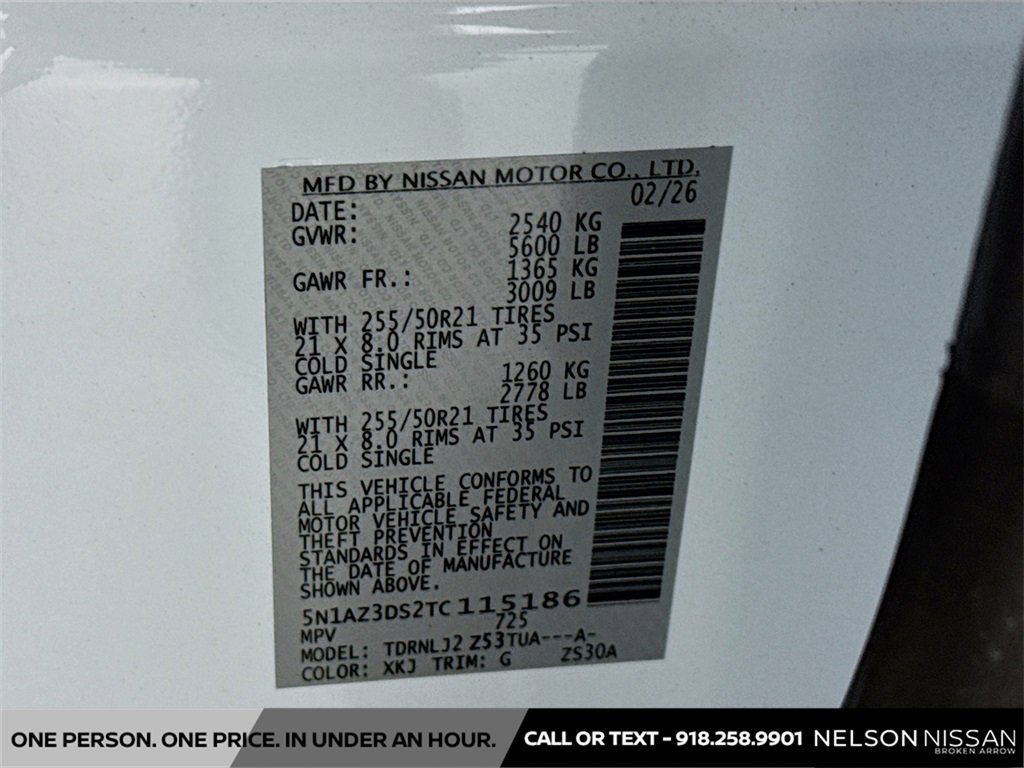 New 2026 Nissan Murano Platinum image 34