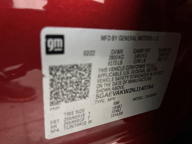 Certified 2022 Buick Enclave Essence w/ Sound and Sites Package AWD/4WD image 34