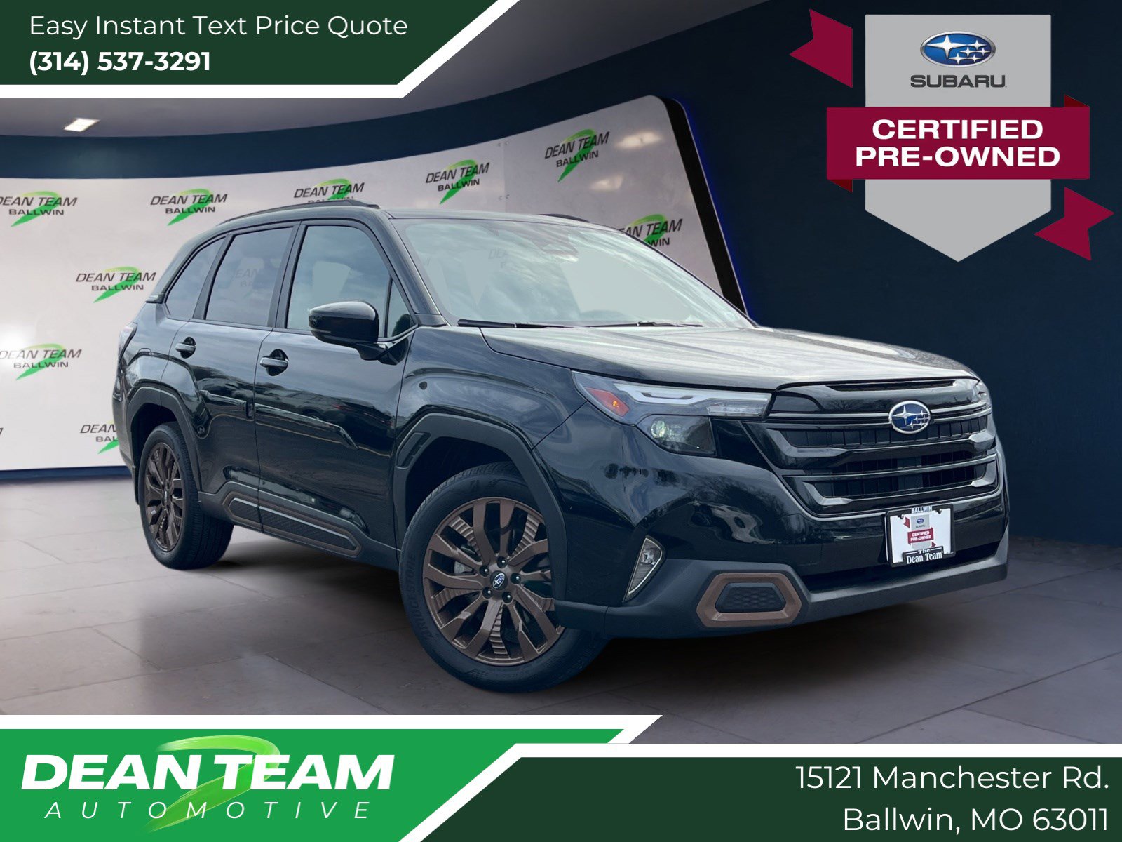 Certified 2025 Subaru Forester Sport