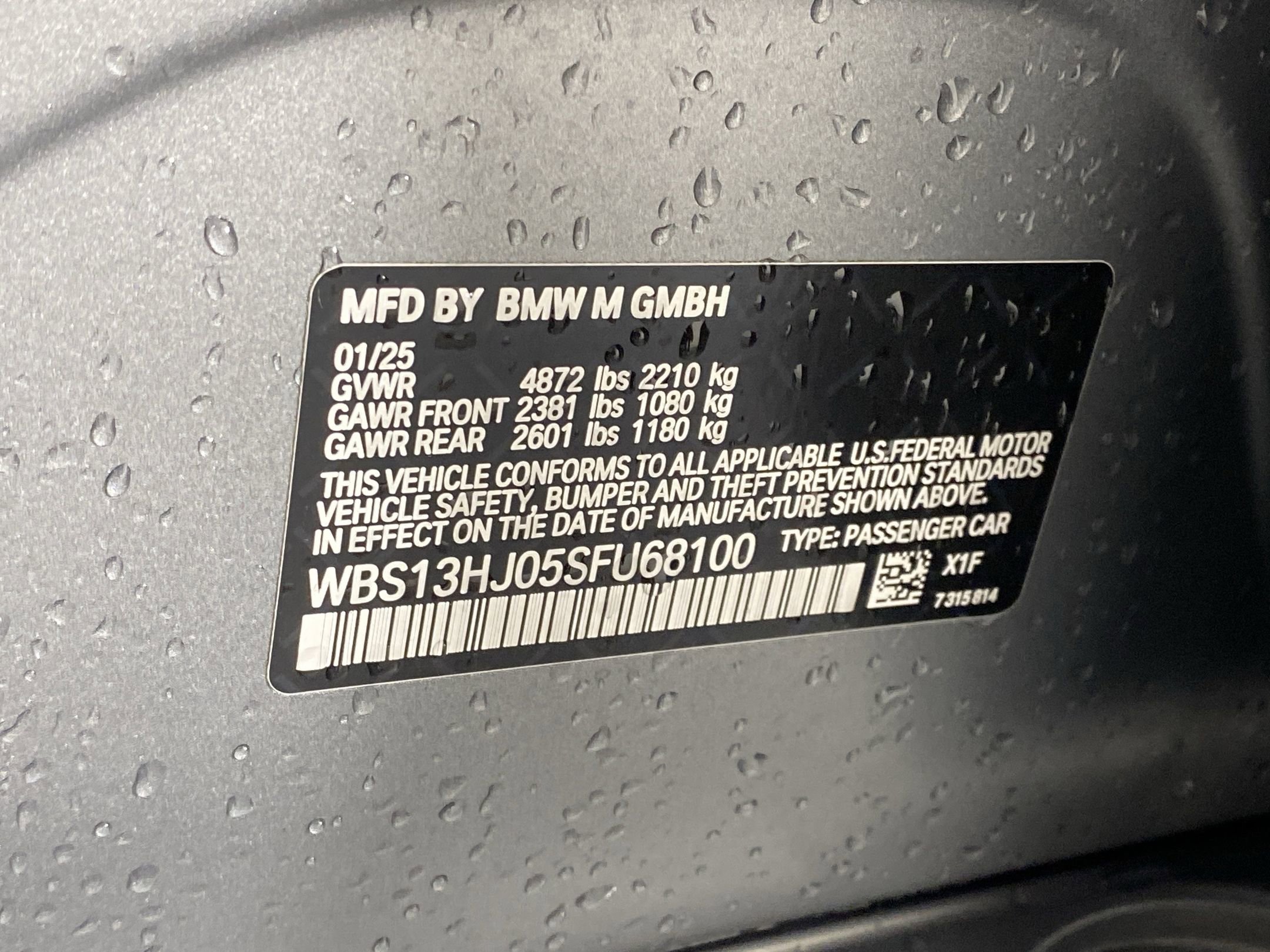 Used 2025 BMW M3 Sedan w/ M Carbon Exterior Package image 18