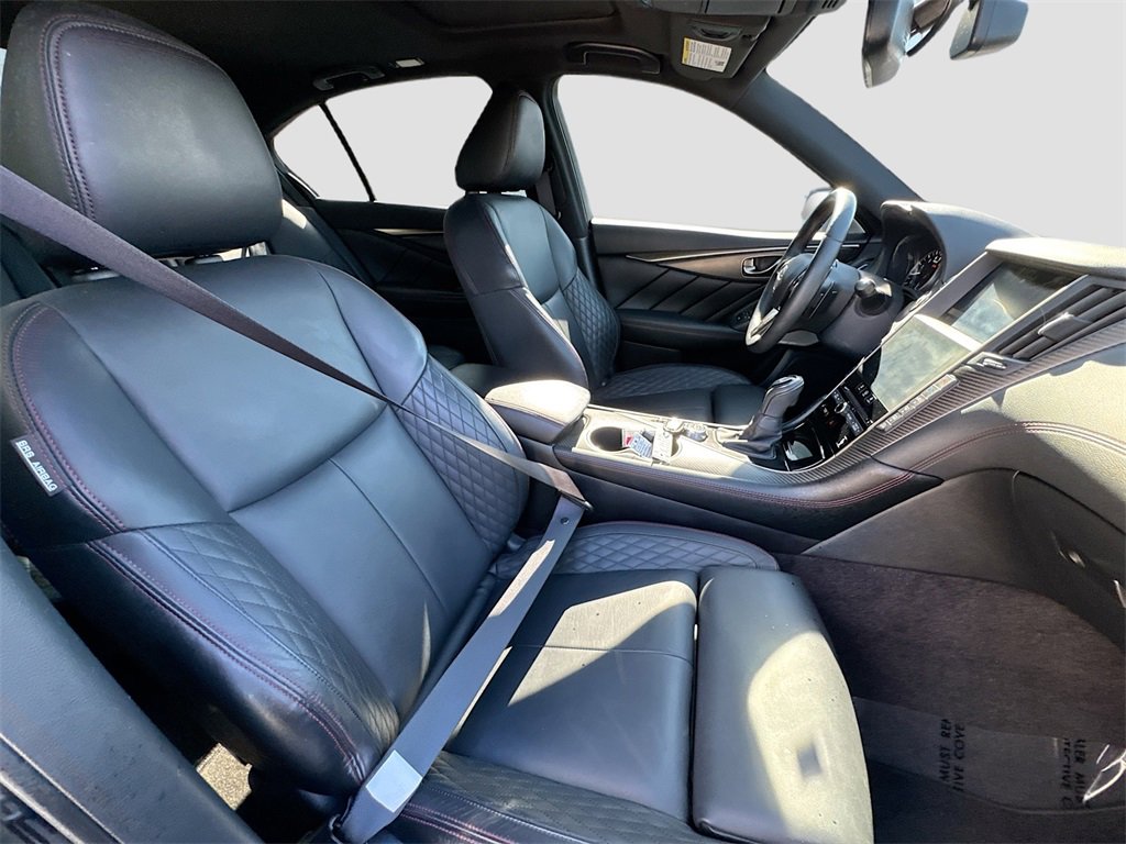 Used 2023 INFINITI Q50 Red Sport 400 w/ Black Opal Edition image 30
