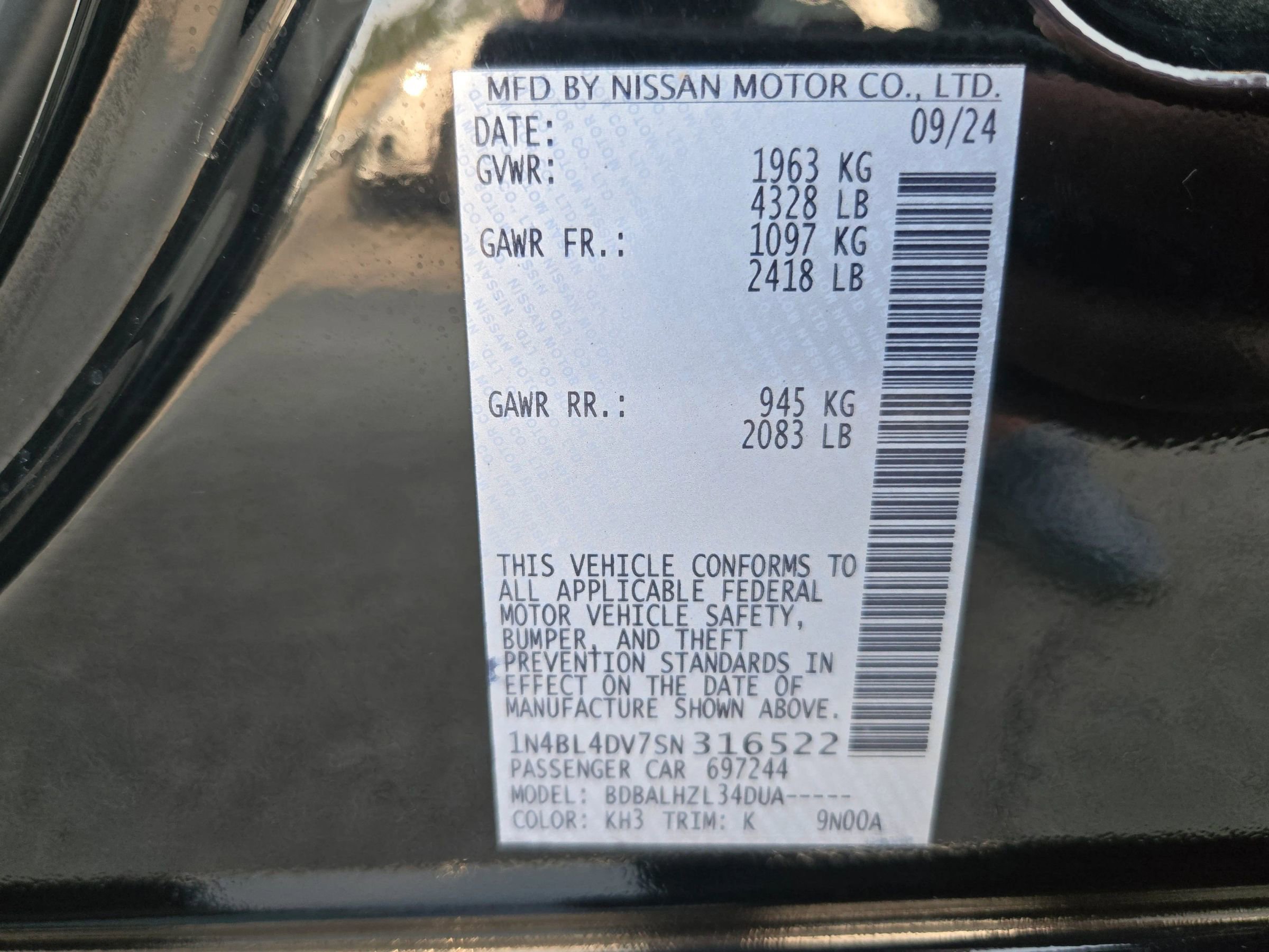 Used 2025 Nissan Altima 2.5 SV image 26