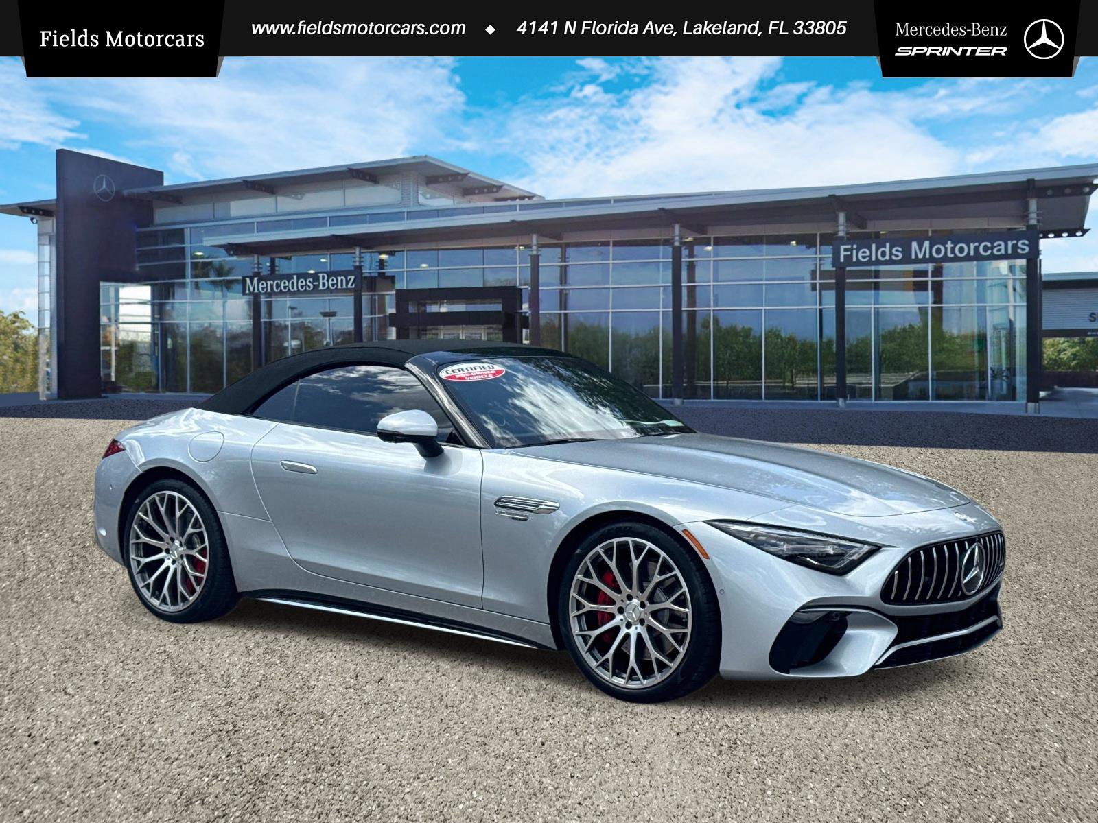 Certified 2023 Mercedes-Benz SL 55 AMG 4MATIC video 1
