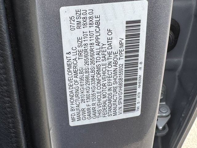 Certified 2025 Honda Pilot TrailSport image 33