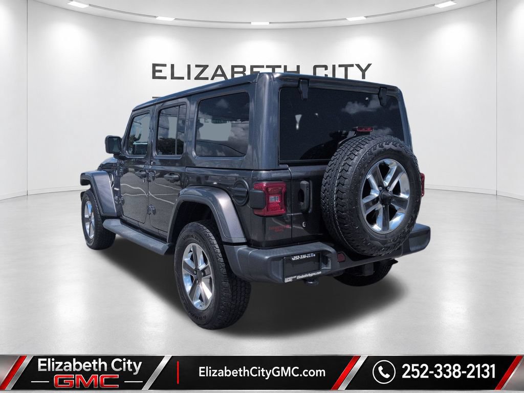 Used 2020 Jeep Wrangler Unlimited Sahara AWD/4WD image 9