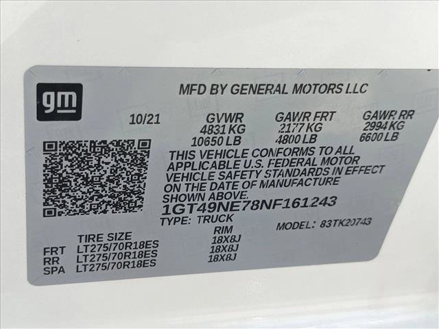 Certified 2022 GMC Sierra 2500 SLT w/ SLT Convenience Package image 22