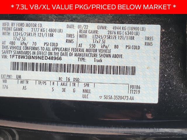 Certified 2022 Ford F350 XL w/ Power Equipment Group image 26