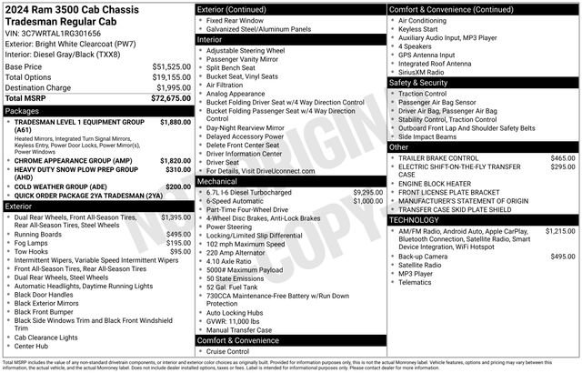New 2024 RAM 3500 Tradesman image 11