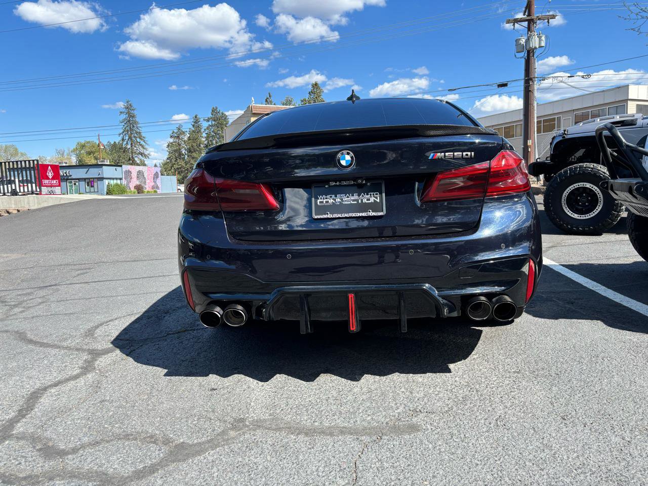 Used 2018 BMW M550i xDrive w/ Driving Assistance Package AWD/4WD image 4