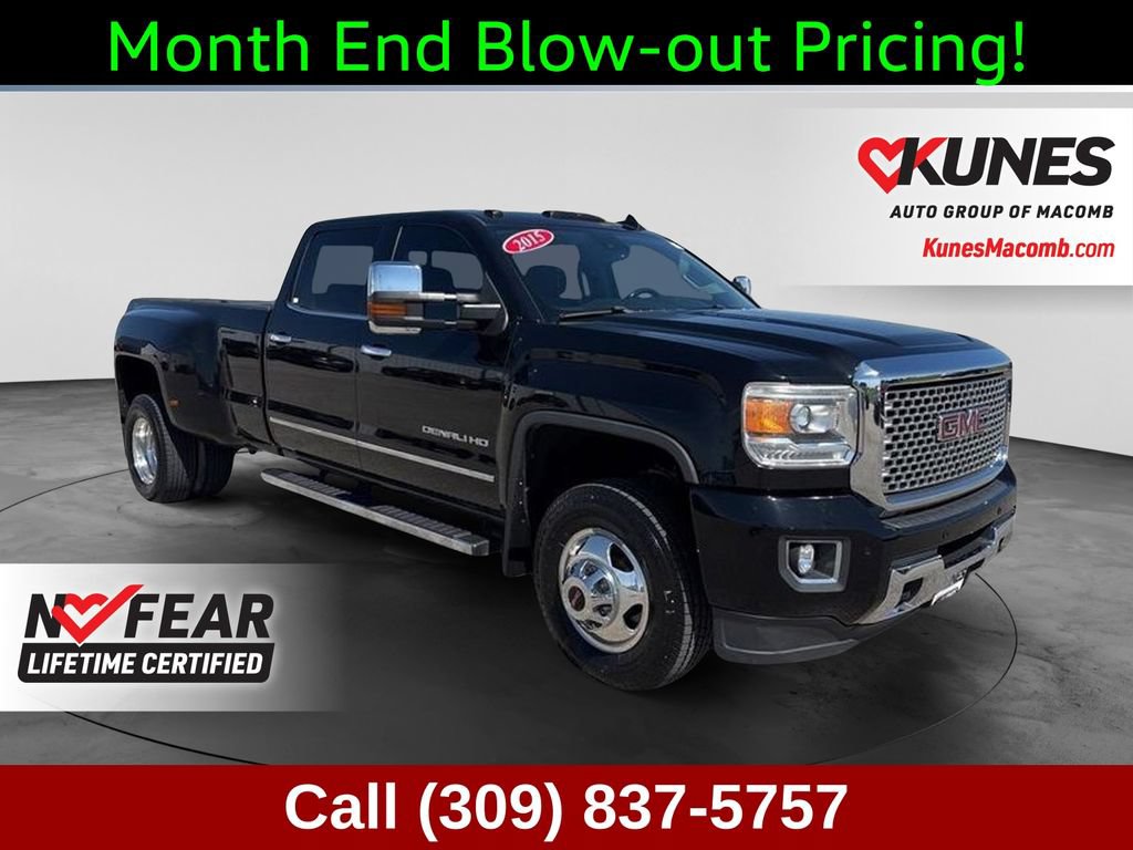 Used 2015 GMC Sierra 3500 Denali w/ Duramax Plus Package