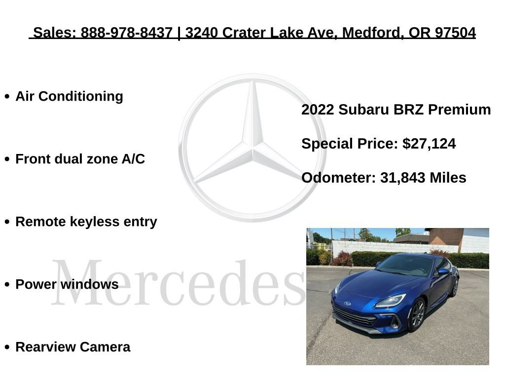 Used 2022 Subaru BRZ Premium RWD image 6