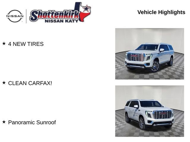 Used 2025 GMC Yukon XL Denali w/ Sun & Power Step Package image 6